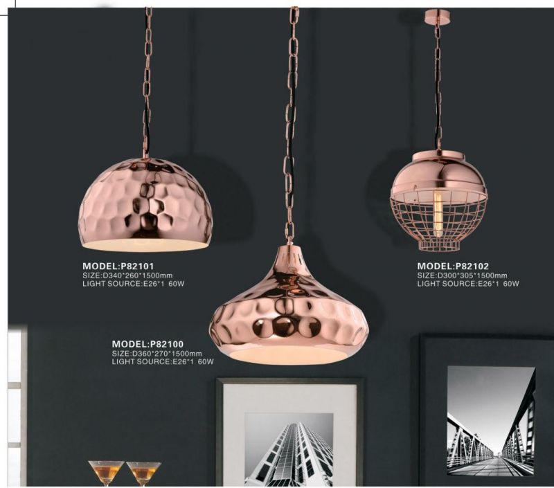 Simple Industrial Pendant Light with LED Bulb