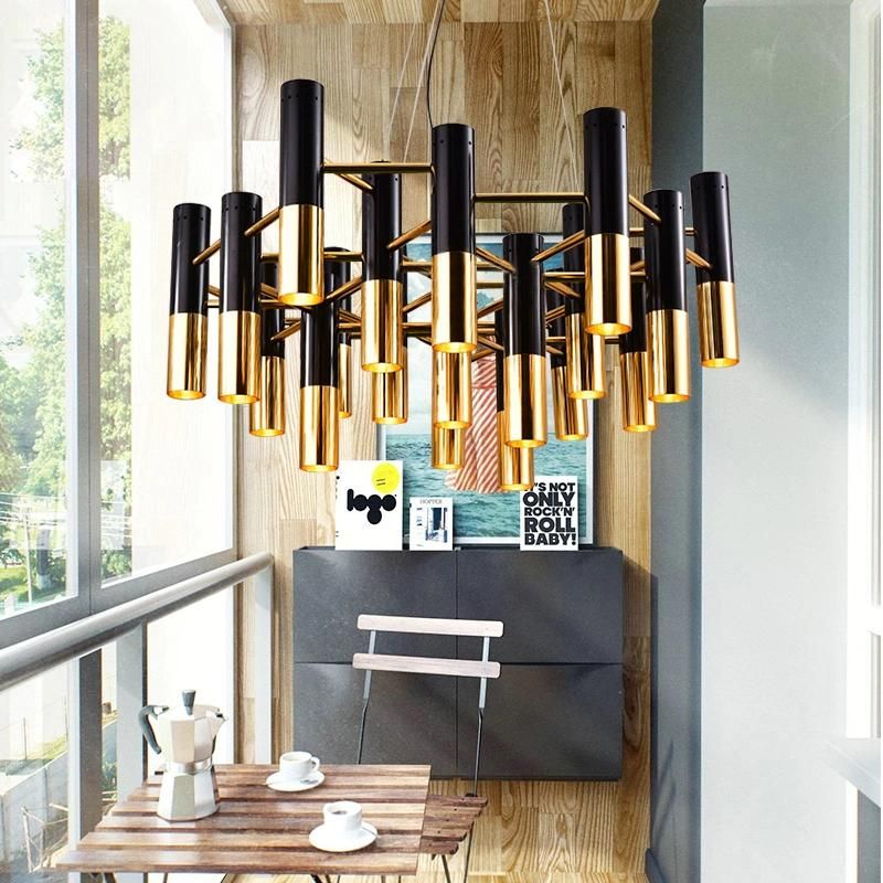 Modern Style Gold Creative Iron Pendant Lamp for Hotel Decorative Lighting Fixutres (WH-AP-47)