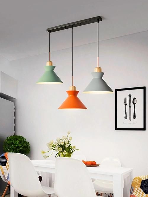 Home Chandelier Lamp Pendant Light Glass Pendant Lighting for Kitchen Island