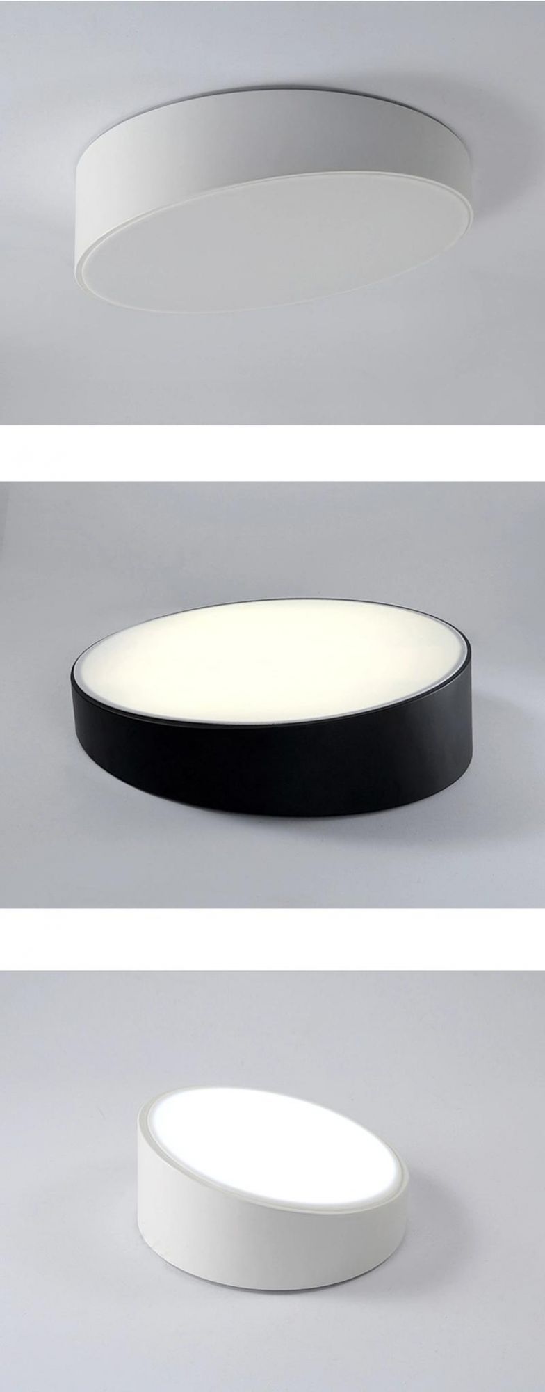 High Power Aluminum Round Surface Mounted LED Ceiling Light