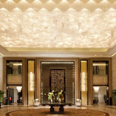 Modern Style Decoration Show Room Custom Project Luxury Glass LED Chandelier Lamp