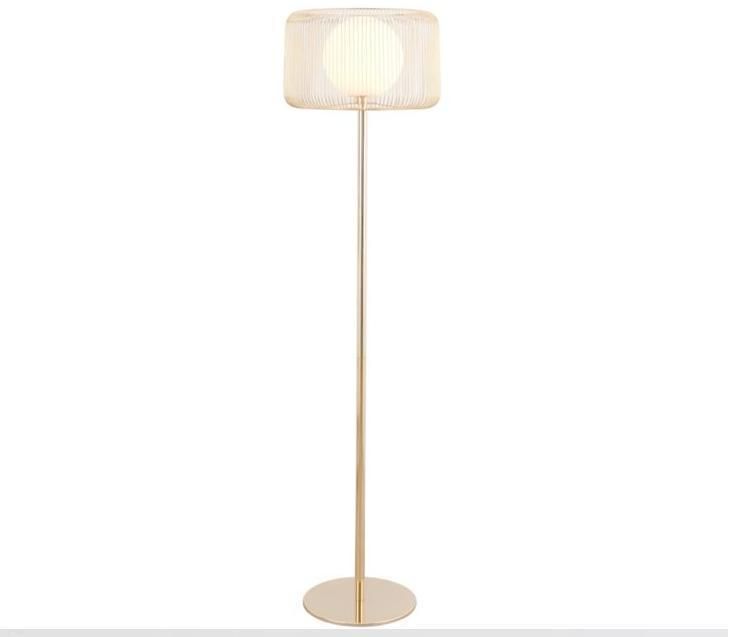 Modern Decorative Indoor Lighting LED Warm White Arc Floor Light for Home Original Factory Decorative Lighting Metal + Glass Luxury Art Chandelier Floor Lamp