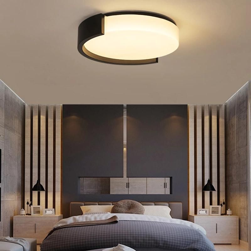 Lampshade Iron Ceiling Light Round Ceiling Lamp Bedroom Light Childrenroom Lamp LED