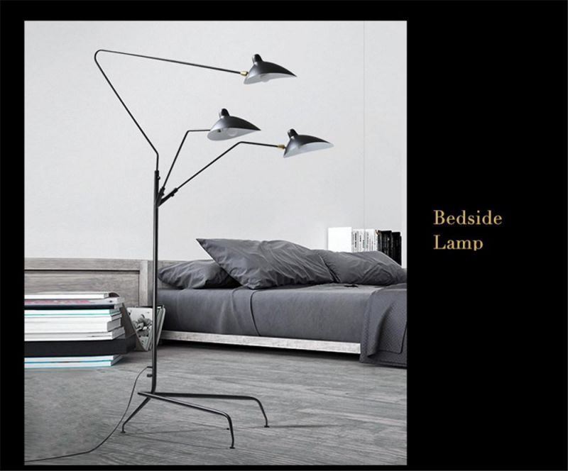 Floor Lamp Modern Home Decor Light Fixtures E27 Industrial Standing Lamp