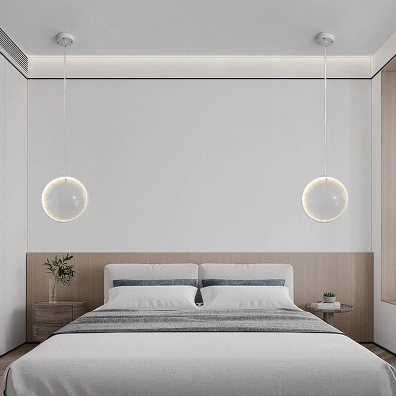 Art Decor Nordic Designer Convex Lens Glass LED Pendant Lights (WH-GP-88)
