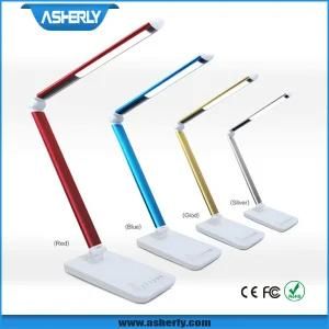 USB LED Table Lamp with 7-Step Touch Switch by CE &amp; RoHS Approved