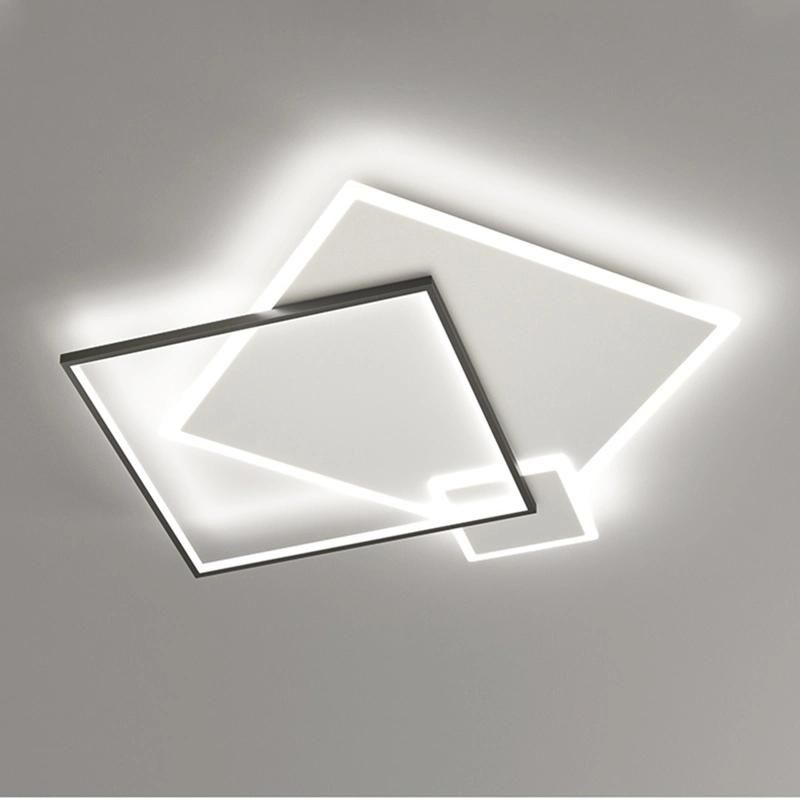 Square Modern Style Creative Design Ceiling Lamp Pendant Lamp Bedroom Lamp