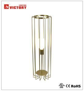 Modern Indoor Simple Golden Metal Table Lamp with Decorative Hotel