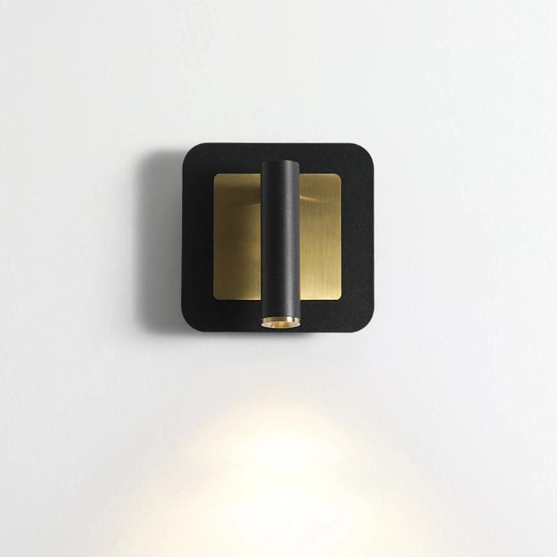 Black White Adjustable Angle Wall Lamp Bedside Lamp Bedroom Lamp LED