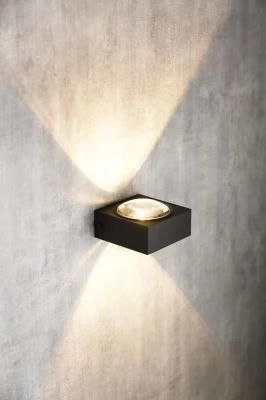 Modern up and Down Aluminium Square Wall Lamp with G9 Socket (MB-11866)