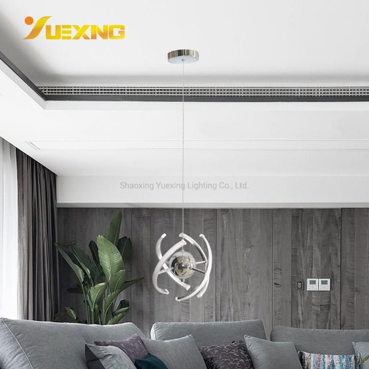 Interior Decoration Modern Iron Cheap Wall Ceiling Lamp LED Line Droplight Stripe Chandelier Pendant Light