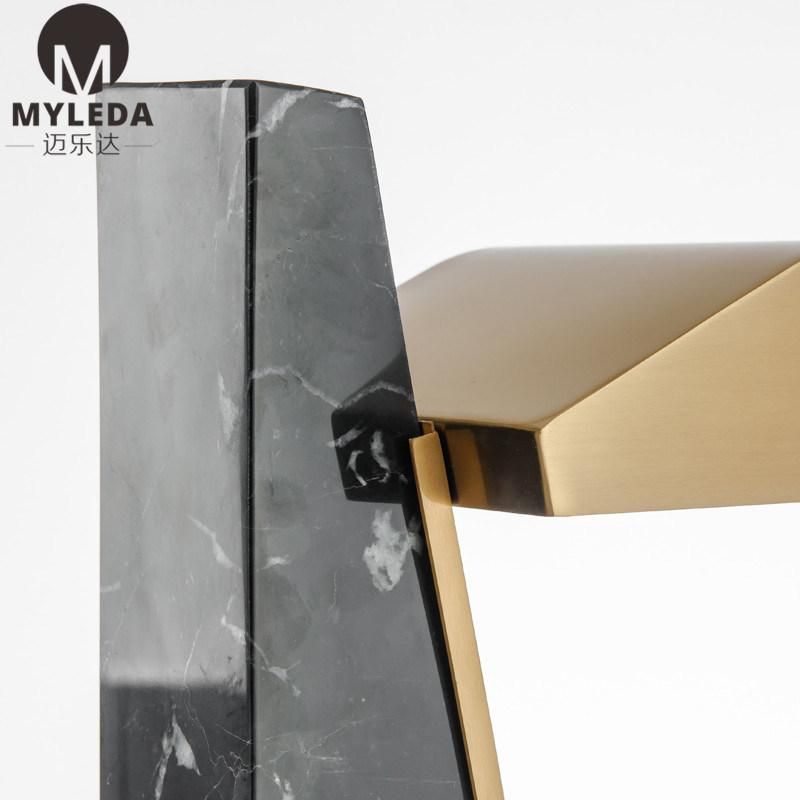 Marble Black Table Lamp Decorative Bedroom Table Light