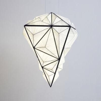 Diamond Design Modern Chandelier Mall Lobby Exhibition Hall Pendant Lamp