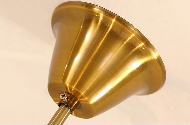 America Style Bowl Shape K9 Crystal and Material Hanging Lamp for Farmhouse, Living Room, Dining Room