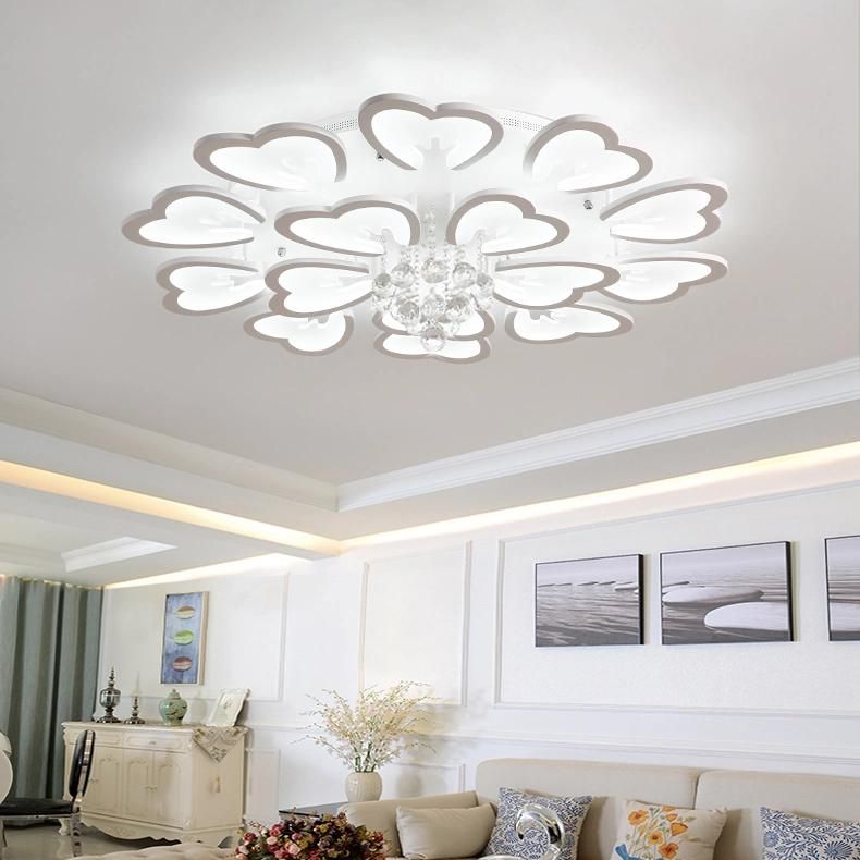 China Acrylic Ceiling Lights with Remote Controller UK Style for Home Decoration (WH-MA-56)