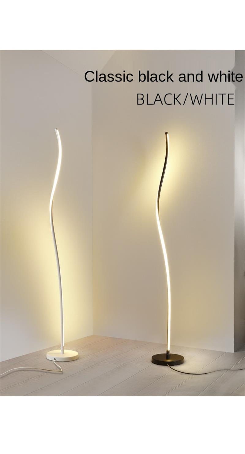 Nordic Minimalist Interior Lighting Design Sense Bedroom Living Room Lamp Floor