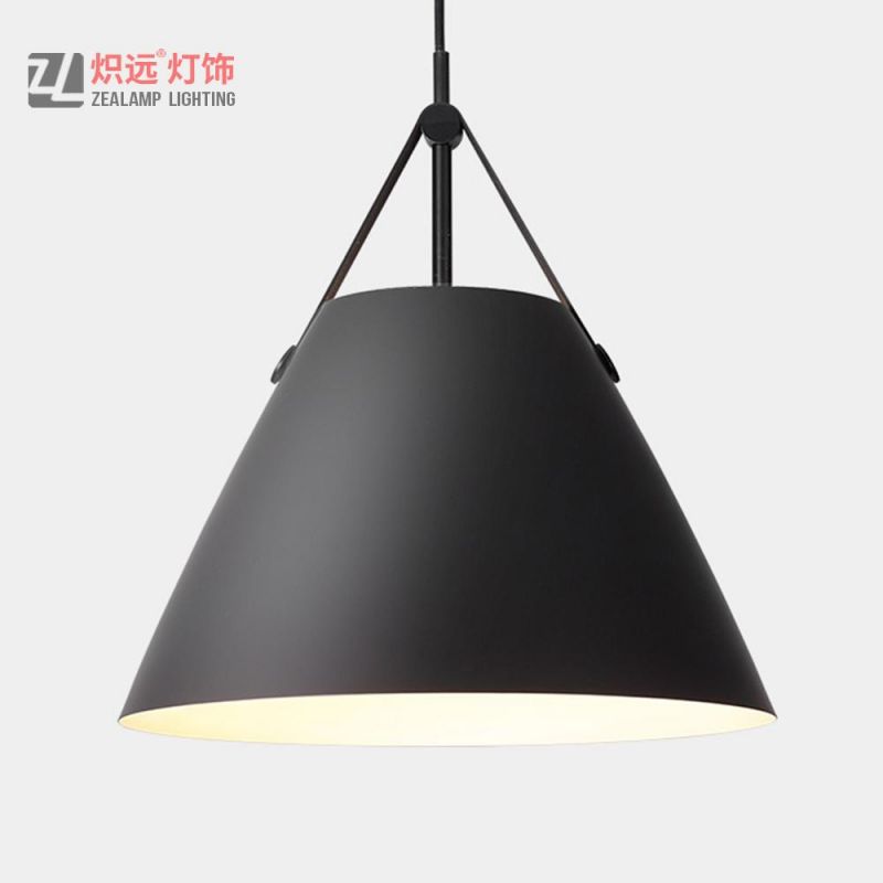 Modern Hotel Hall Decoration Lighting Metal Shade Pendant Light