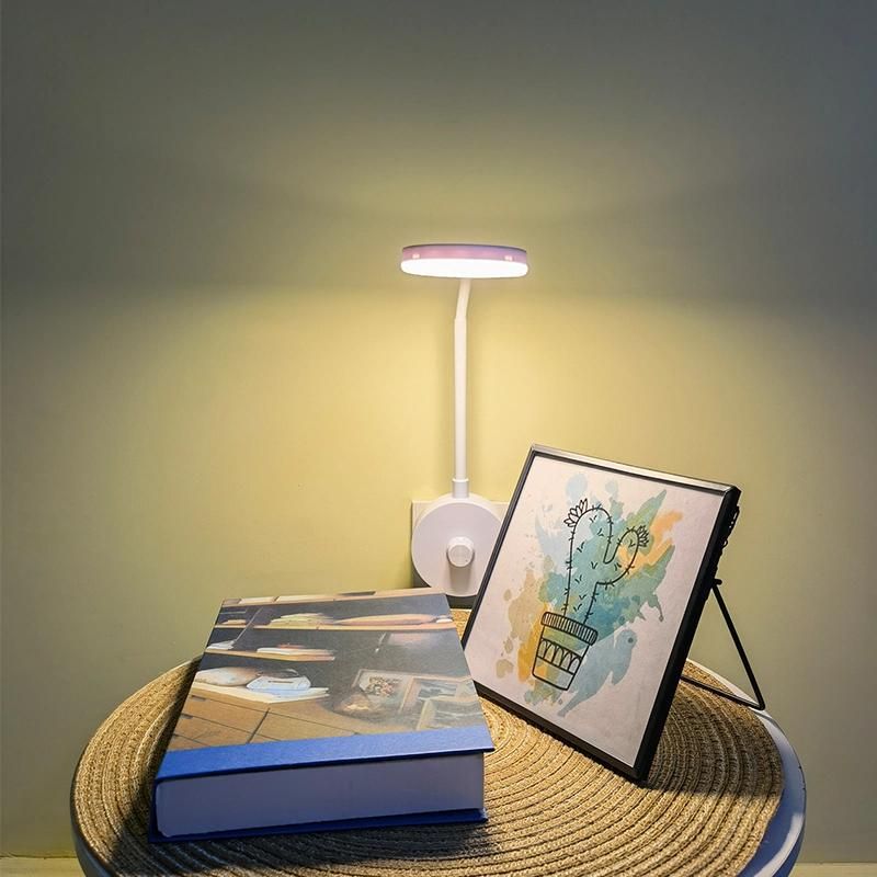 Flexible Gooseneck Reading Light, Bed Nightlight, Plug in Wireless
