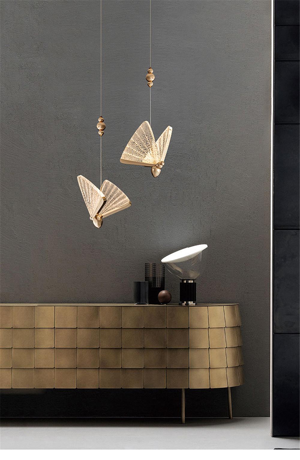 Butterfly Pendant Lights for Bedside Kid′ S Room Winfordo Lighting