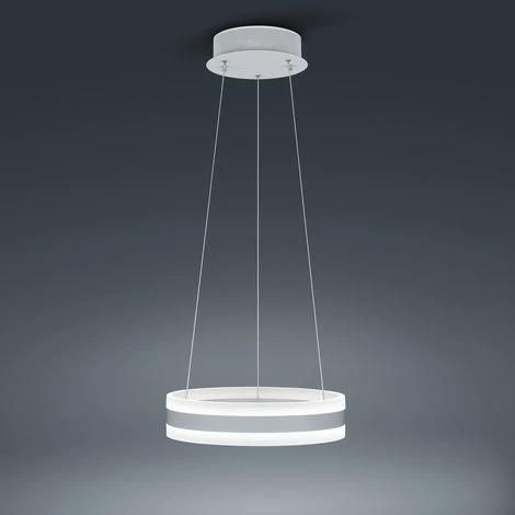 Modern Simple Circular LED Chandelier Dining Room Bedroom Study Lighting