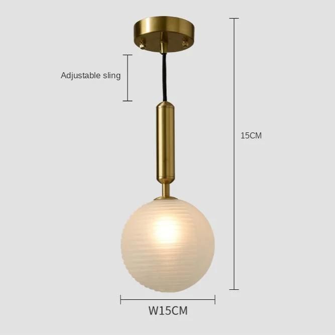 Indoor Home Pendant Light Decorative LED Chandelier Lamp Living Dining Room Bed Side Light (WH-GP-78)