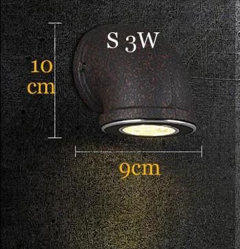 Loft Retro Lamps Living Room Bar Club Pub Study Restaurant Dining Room Porch Cafe Wall Lamps (WH-VR-25)