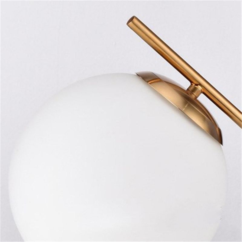 Simple Marble Base Table Lamp Nordic Living Room Home Deco Glass Ball Desk Lamp Bedroom Bedside Lamp Simple Tafellamp