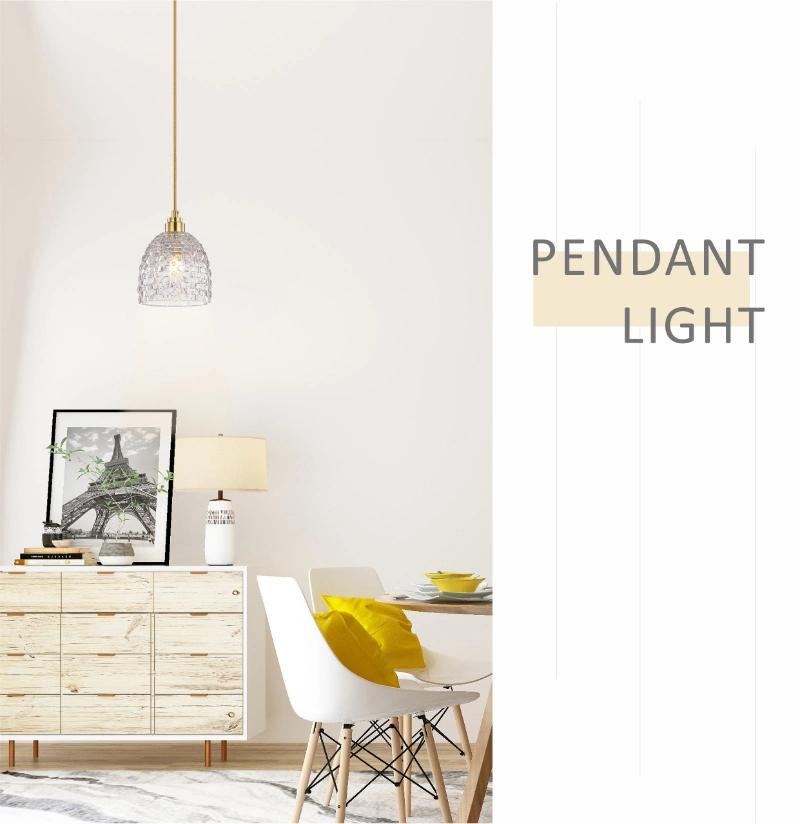Modern Home Decoration Lighting Glass Pendant Lamp