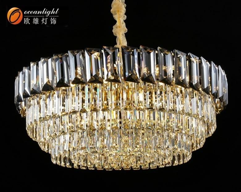 Hotel Dining Room Decoration Crystal LED Pendant Chandelier Project Light Omg18003-Dia780