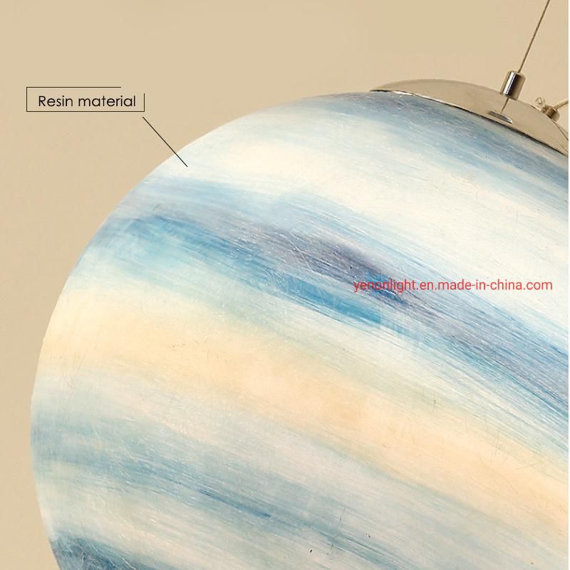 Poly Resin Pendant Lighting Planet Pendant Lamp