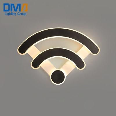 Hotel Restaurant WiFi Sign Energy Saving LED Wall Light Fixture