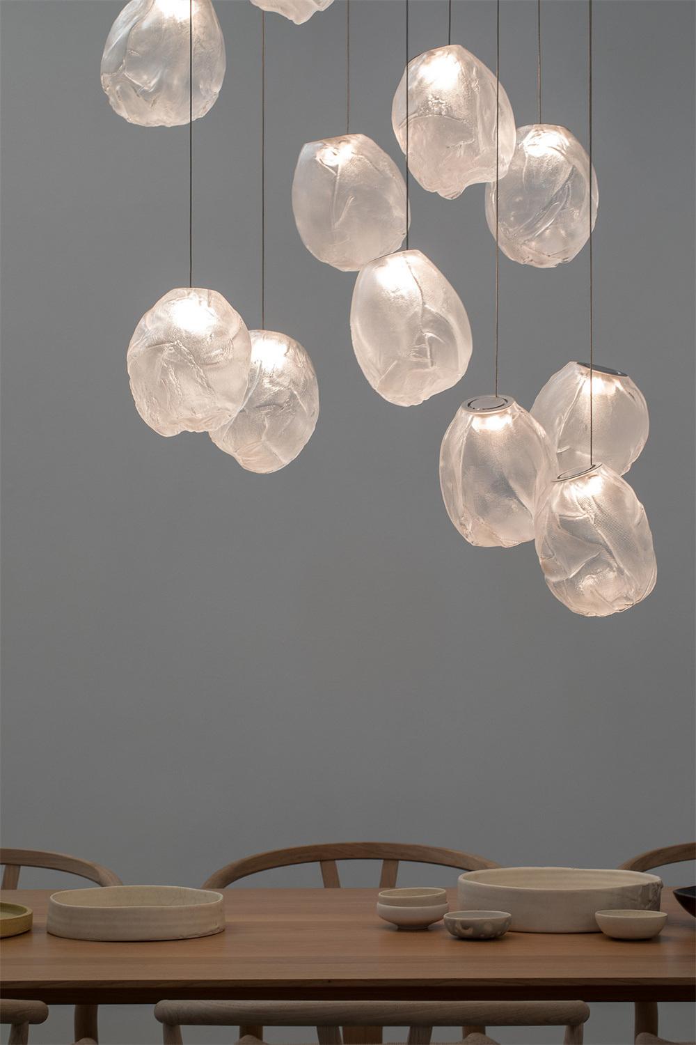 2022 LED Nordic Glass White Pendant Lights. Pendant Lamp. Pendant Light for Dinning Room