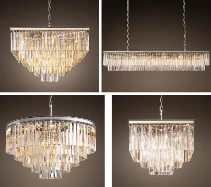 2020 Year New Design Crystal Pendant Lamp Crystal Chadnelier Light for Home Hotel Restaurant