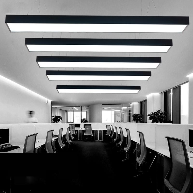 Hotel Project Rectangular LED Chandelier Pendant Light