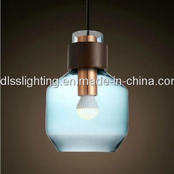 Decoration Indoor Lighting Modern Color Glass Pendant Lamps