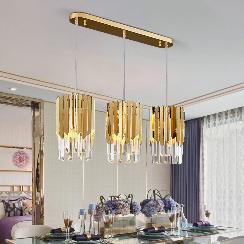 Crystal Modern LED Chandelier for Living Room Kitchen Dining Room Bedroom Bedside Luxury Indoor Lighting