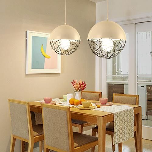 Decorative Light White Pendant Light Modern Pendant Lighting for Industrial Pendant Lighting