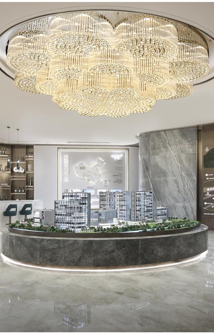 Modern Style Decoration Hotel Villa Banquet Custom Project LED Chandelier Ceiling Light