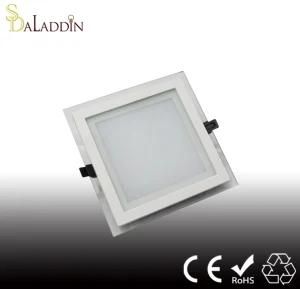 5W LED Down Light Ultra-Thin Downlight, Square with Glass
