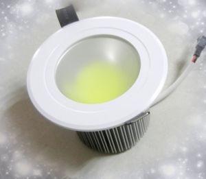 SAA C-Tick COB 15W LED Downlight with White Face