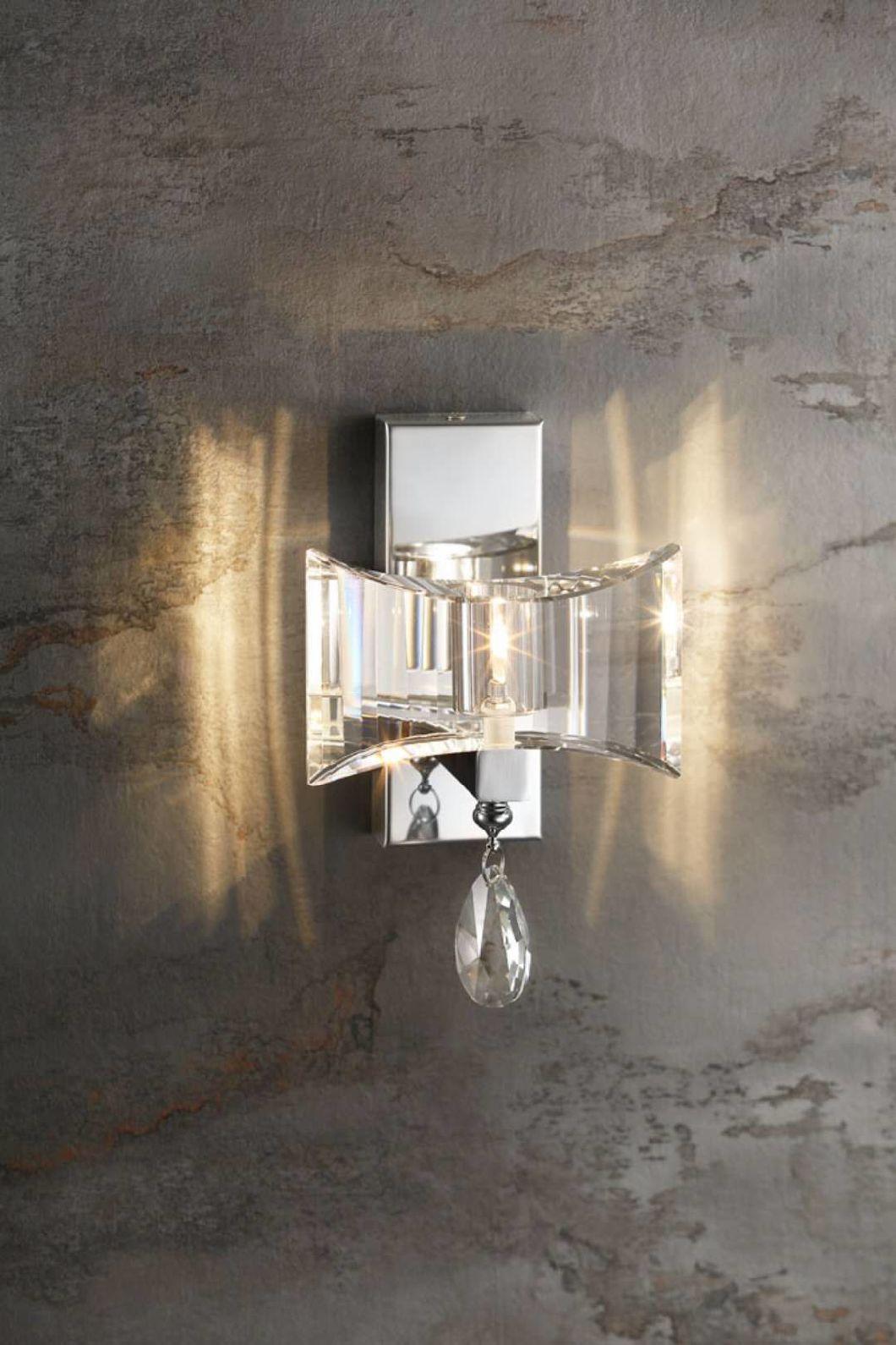Decorative Clear Crystal Wall Light with G9 Socket for Hotel Project (MB-11892)