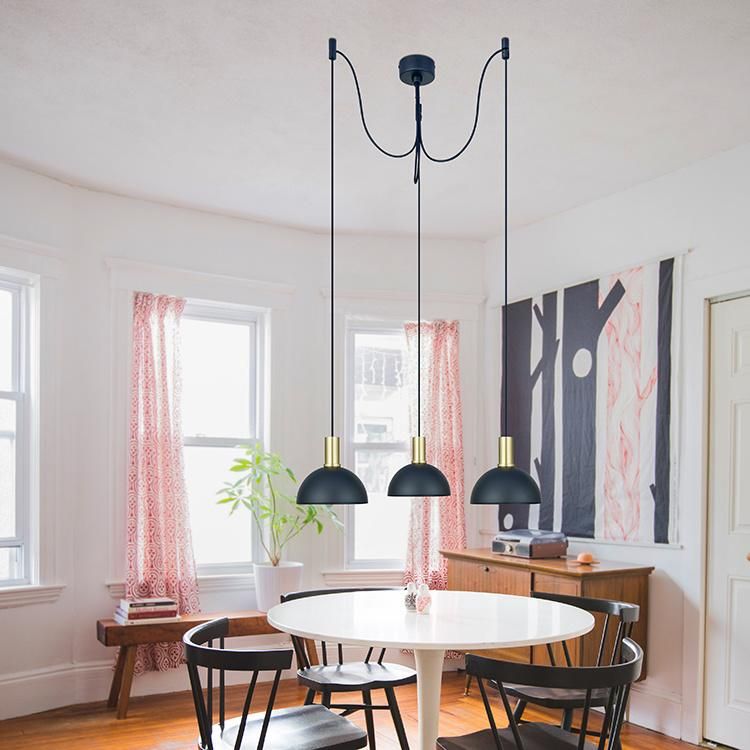 Loft Retro Nostalgic Industrial Style Three Heads Five Heads Restaurant Bar Lights American Bar Cafe Internet Cafe Pendant Lamp