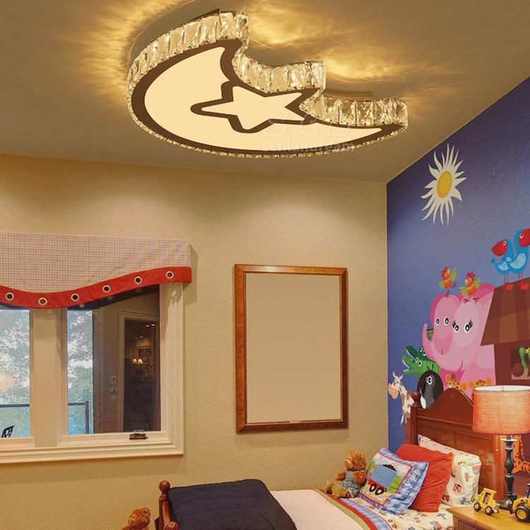 Children Bedroom Kids Room Design Crystal Ceiling Lights for Living Room (WH-CA-47)