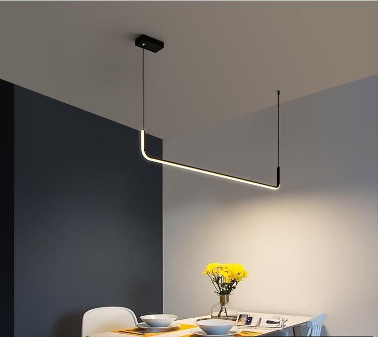 Home Indoor LED Pendant Light Hanging for Bar Dining Room Longer Length Light Decoration