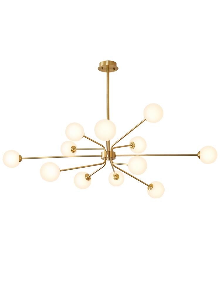 Warm Glass Chandelier Modern Lighting Nz