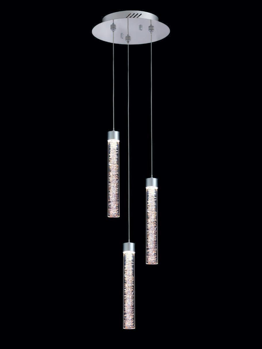 Luxury LED Modern Home Decorative Project Shop Pendant Light Chandeliers Hanging Lighting Crystal Pendant Lamp