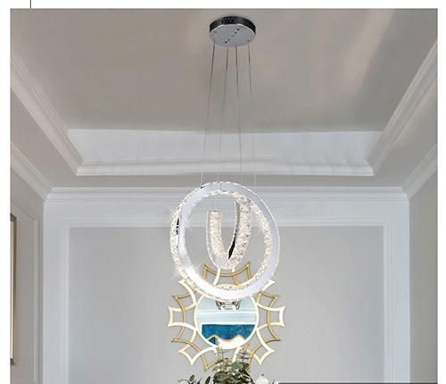 K5 Crystal Modern LED Chandeliers Light for Living Room 