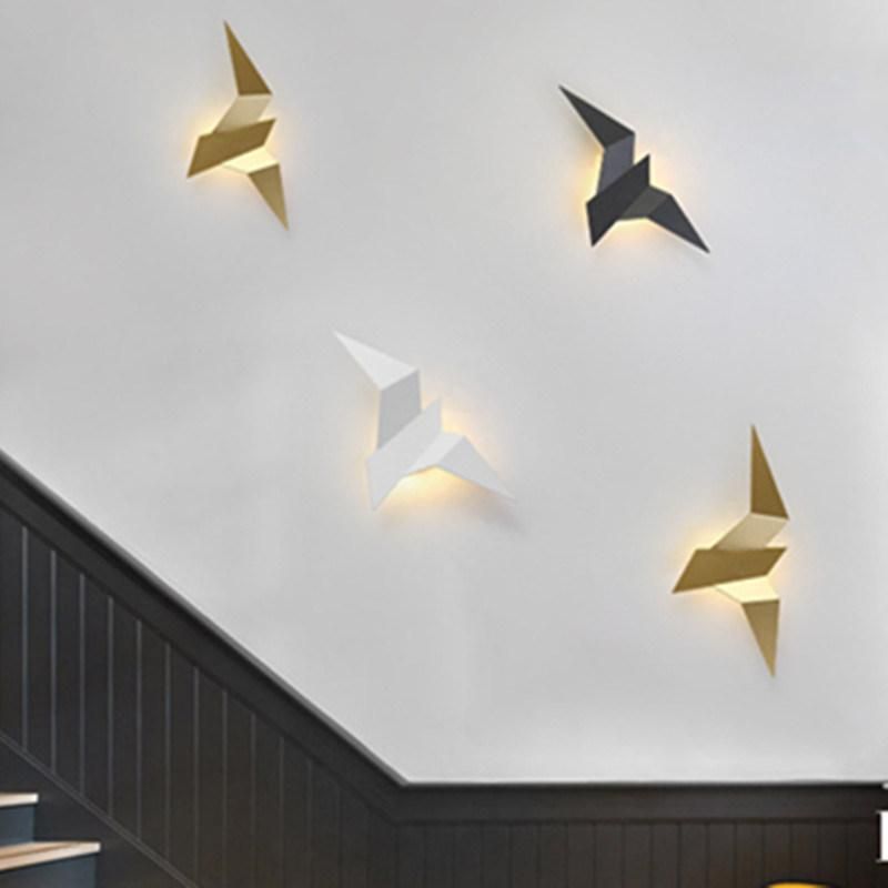 Nordic LED Bird Wall Lamps Bedroom Decor Wall Lights Indoor Bird Wall Lamp (WH-OR-97)