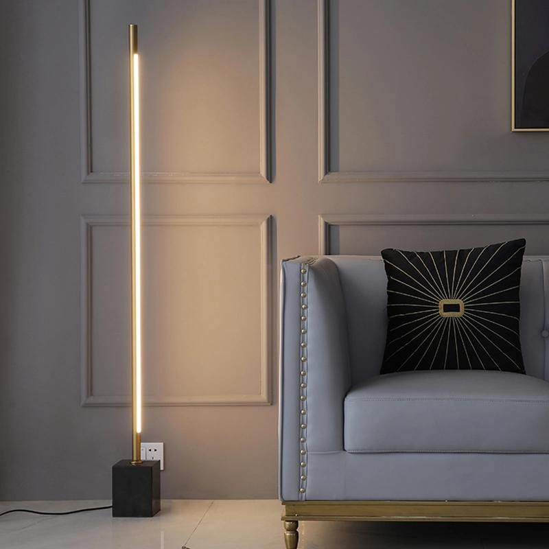 Line Shape High-End Living Room Floor Lamp Bedroom Table Lamp
