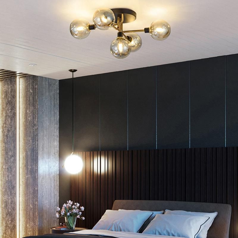 Luxury Ceiling Light Postmodern Simple Creative Living Room Lamp Bedroom Room Lamp